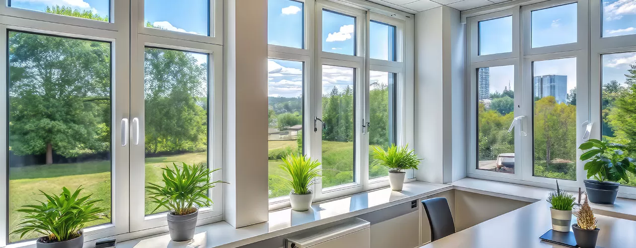 UPVC windows