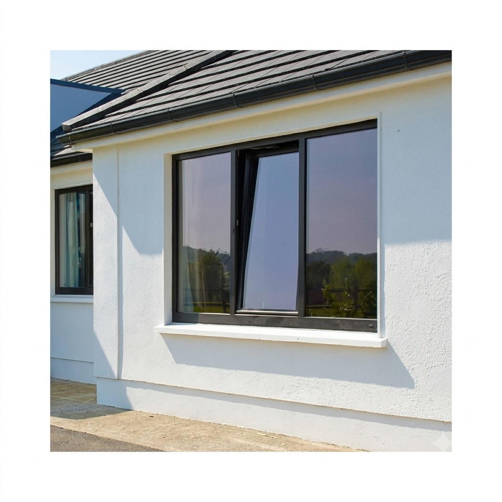  Dual-action tilt and turn window by Anjali Glass, leading tilt and turn window manufacturers in Pune