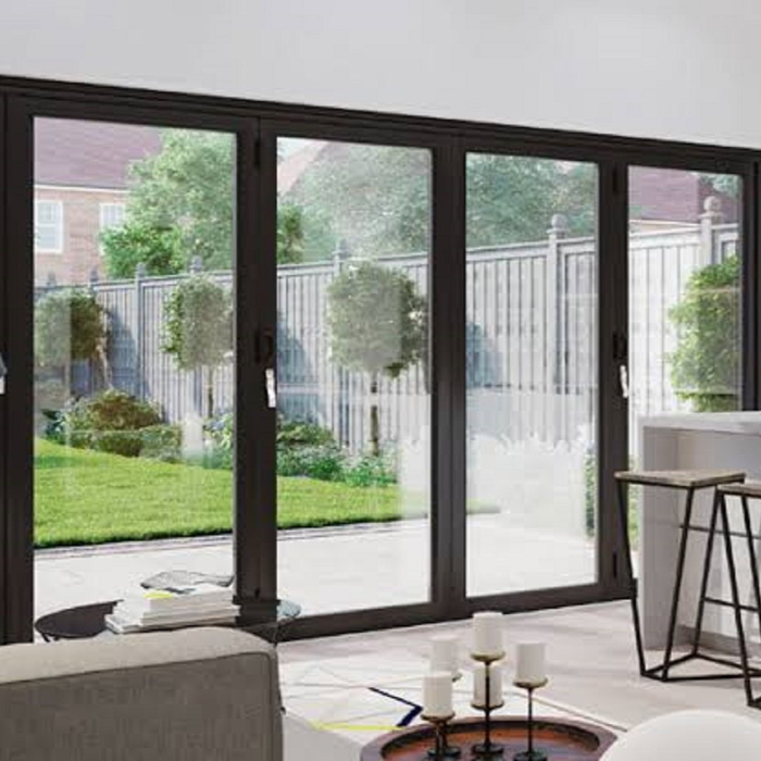  Custom weatherproof UPVC patio door by Anjali Glass, top UPVC door manufacturers in Pune